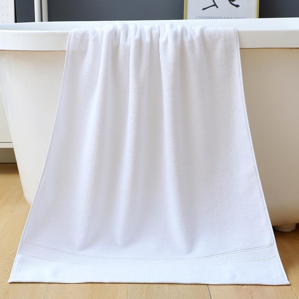 Spot large thickened cotton souvenir towel hotel men's sports face towel plain color broken gear water absorption