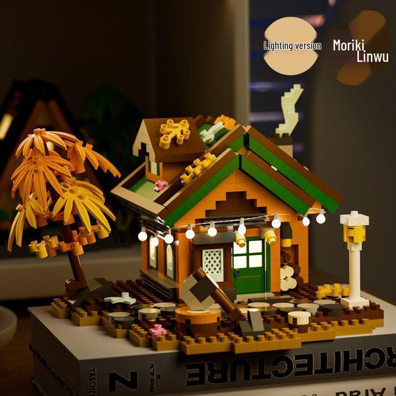 Forest Treehouse Model Micro-Block Assembly Toy - Must-Have Holiday Gift