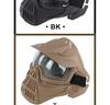 Tactical Dog Mask with Sports Lens and Nylon Protection