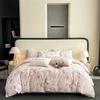 Svetanya Pure Cotton Bedding Sets Colorful Print Bed Linens Sheet Pillowcase Duvet Cover King Queen Europe Size