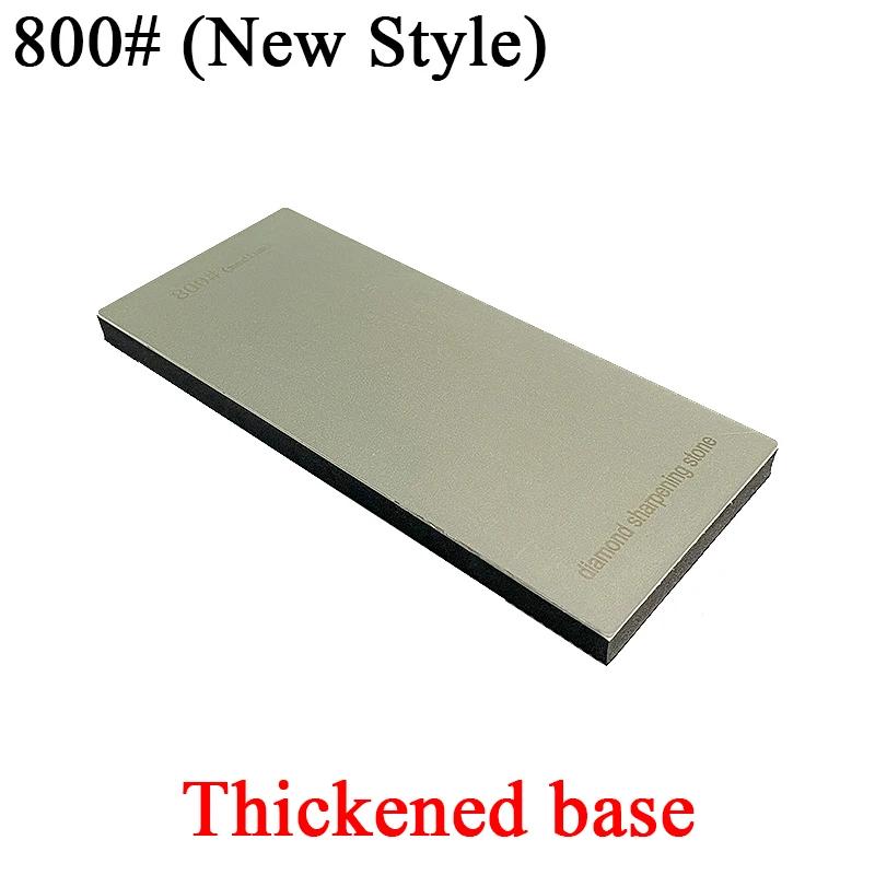 New Thickened Non-slip Base Diamond Stone Kitchen Knife Sharpening System Tool 15 Degree Sharpener Whetstone Leather Polishing