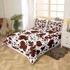 Spotted Pattern Down Comforter Set Bedding Set 3-piece Duvet Cover Set