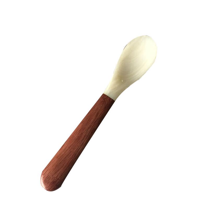 Abay Shell-Spliced Plastic Coffee & Dessert Spoon