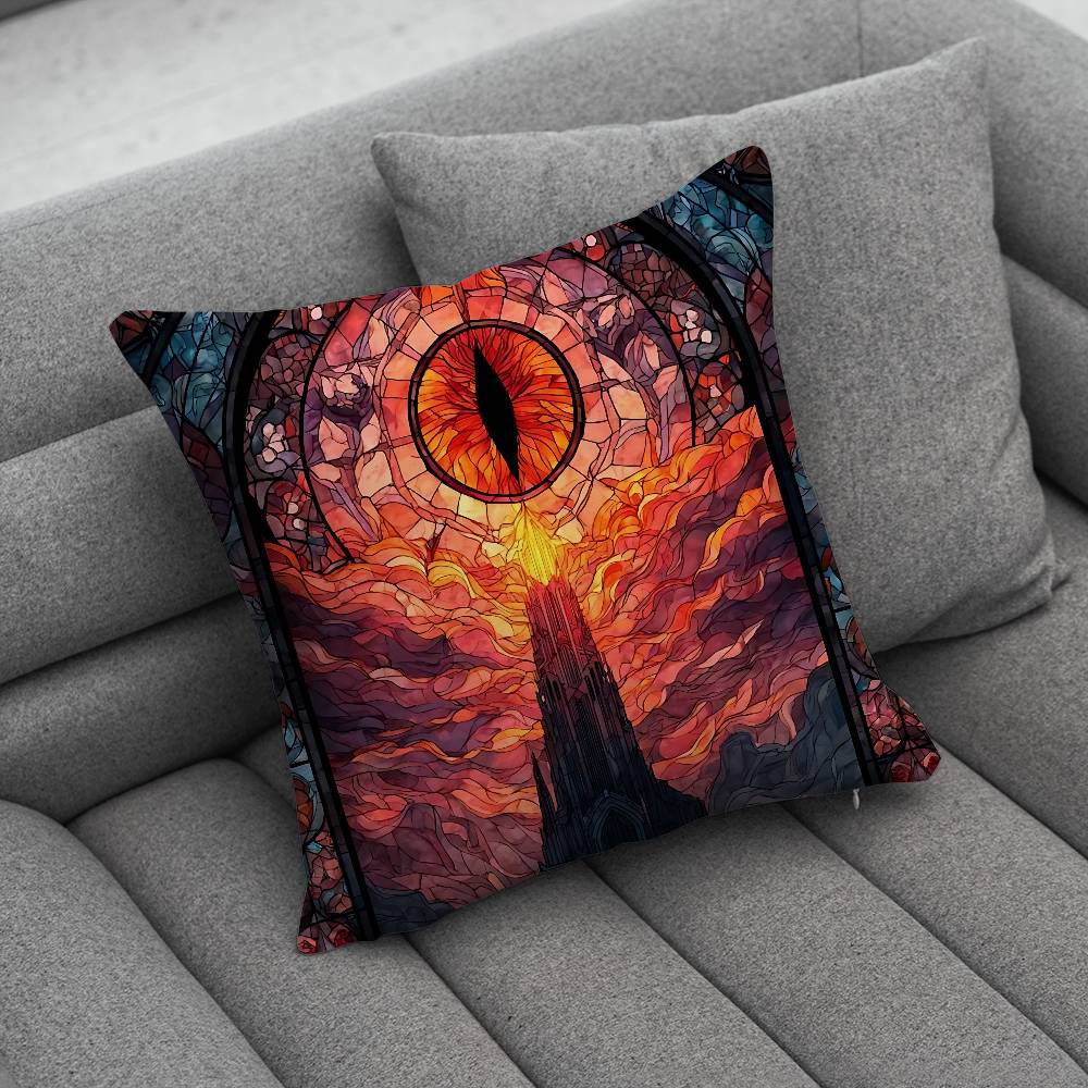 LLords of the RRingES Print Pattern Sofa Cushion Cover Pillowcase Home Party Car Bedding