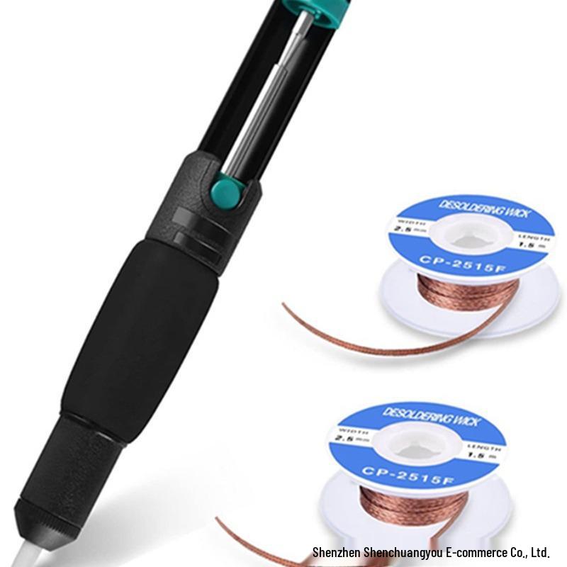 High-Performance 366D Desoldering Gun with Strong Suction and Gold Nozzle