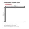 SMVP Foldable Portable Polyester HD Projector Screen