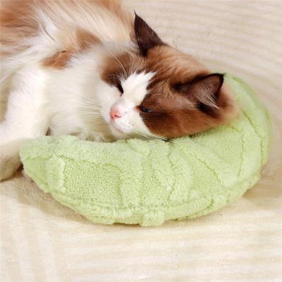 Pet Pillow Dog Cat Sleeping Neck Care Moon Pillow Plush Cuddle Pillow Sleeping Pad