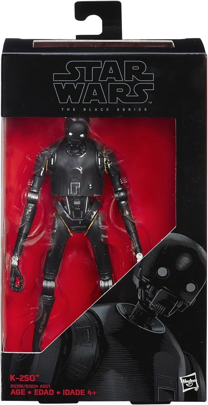 Star Wars Story Rogue One Hasbro Black Series Action Figure STAR WARS ROGUE ONE 2016 Black Series Unmasked Latest Movie Droid / 6-inch K-2SO / [Used] чёрный