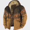 2026 Autumn/Winter Retro Arctic Velvet Hooded Men's Sweatshirt