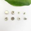 Clothes Jacket Brass Button Replacement Leather Belt Pants Handbag Vintage Style Buttons DIY Crafting Accessories