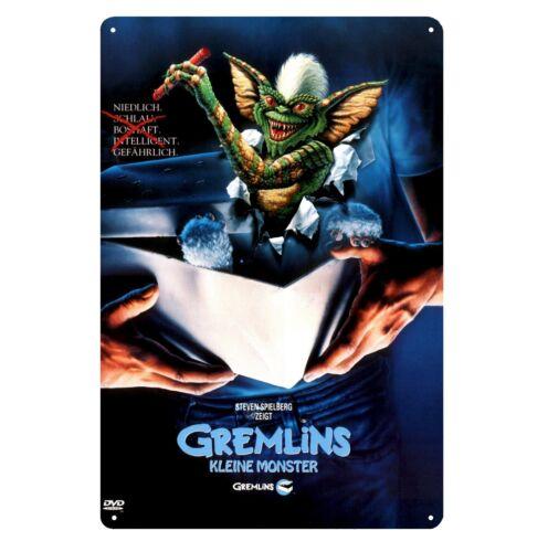 

p1Gremlins Horror Movie Metal Poster Tin Sign 20x30cm Plaque 20x30cm（7.8x11.8inch）