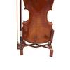 Foldable and Adjustable Violin Stand with Bow Holder, Includes Violin Rosin