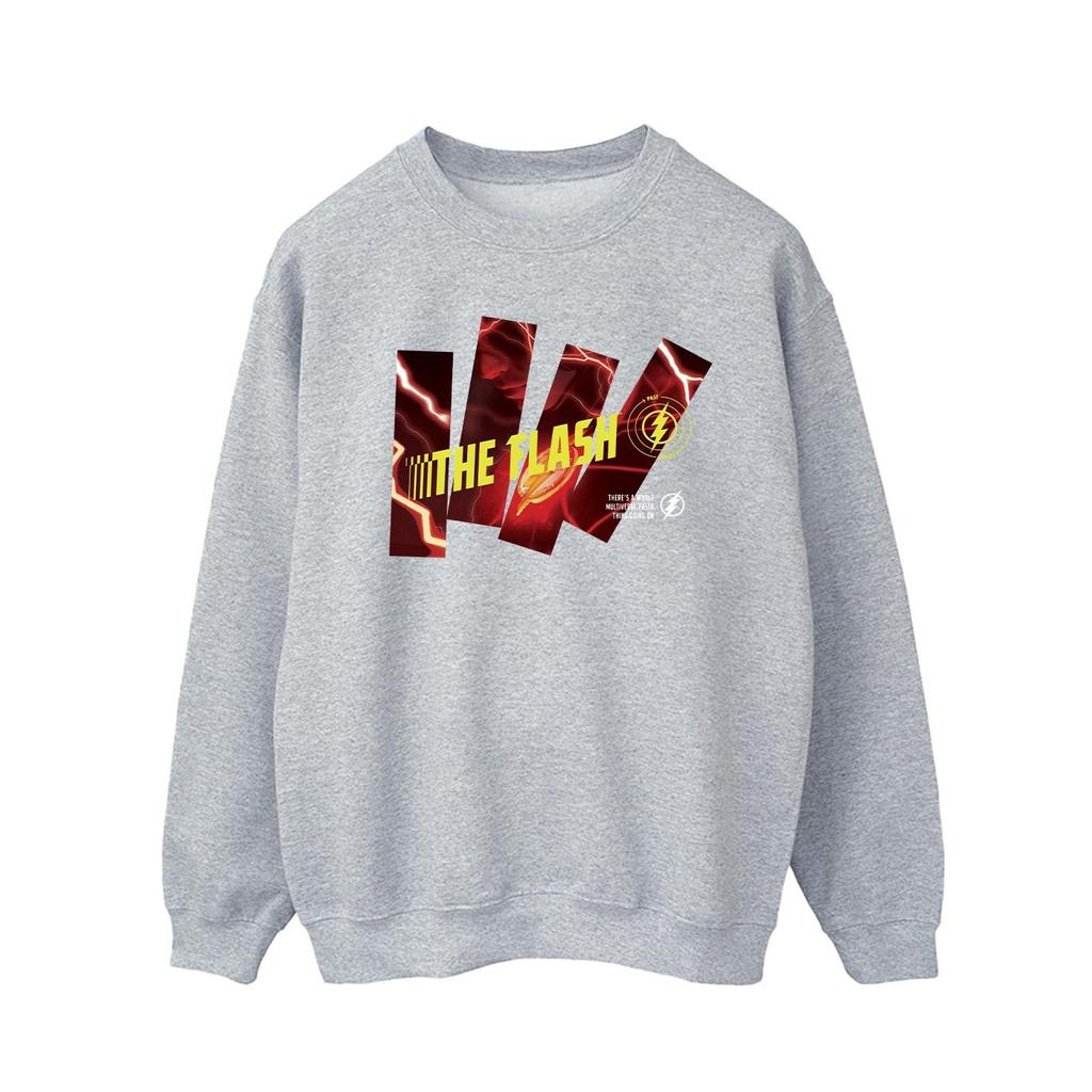 DC Comics Mens The Flash Pillars Sweatshirt