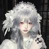 Jk Lolita Lace Headband Sweet Anime Maid Cosplay Headdress Gothic style Ruffled Hairband  Daily