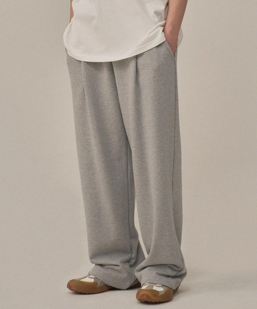 BONATSPALETTE Bp One-Pleat Wide Sweatpants_5 Colors