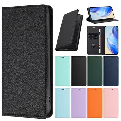 Leather Case For Xiaomi Poco C40 C50 C51 C61 C65 C75 4G Auto Closing Card Slot Wallet Flip Cover Casing