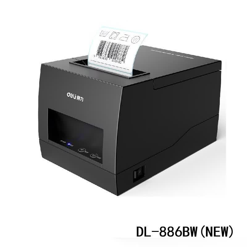 Deli DL-886BW 80mm Bluetooth Thermal Label & Receipt Printer CN plug (adapter included)