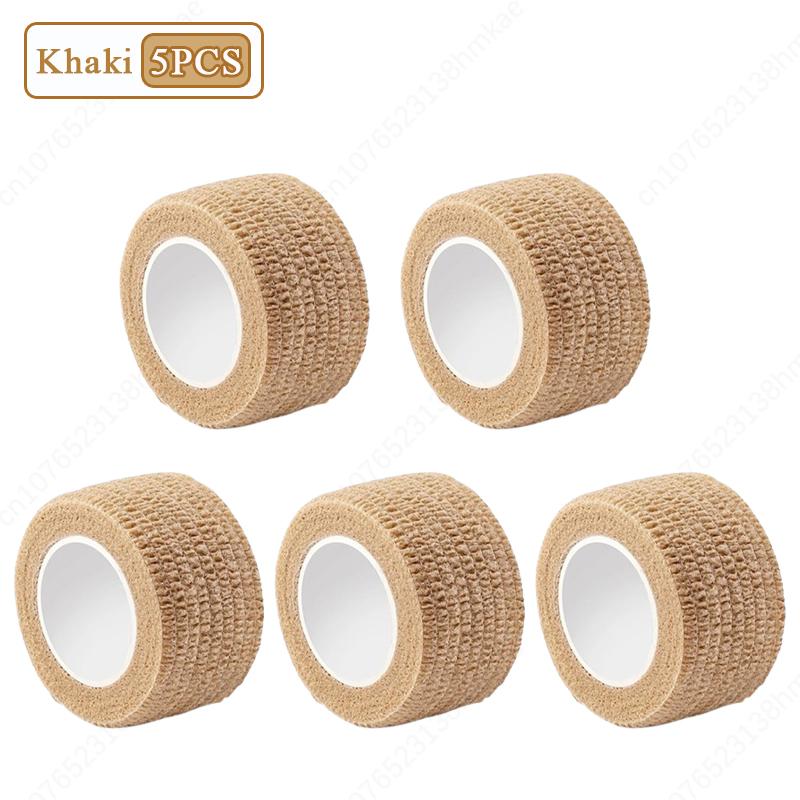 1/5/10/30/50PCS Self-adhesive Bandage Flexible Stretch Sports Elastic Tape for Sprains and Swelling Finger Protection Bandage