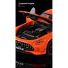 1/18 BENZ AMG cool sports car alloy model, cool sound and light, simulated interior, restore details, exquisite desktop ornaments
