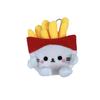 Cute French Fries Kitten Plush Pendant Energy Doll Children's Gift Schoolbag Keychain Pendant Doll