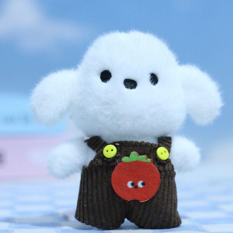 Charming Pacha Dog Plush Keychain Cute And Soft Stuffed Toy 12cm Ideal For Bags And Keys