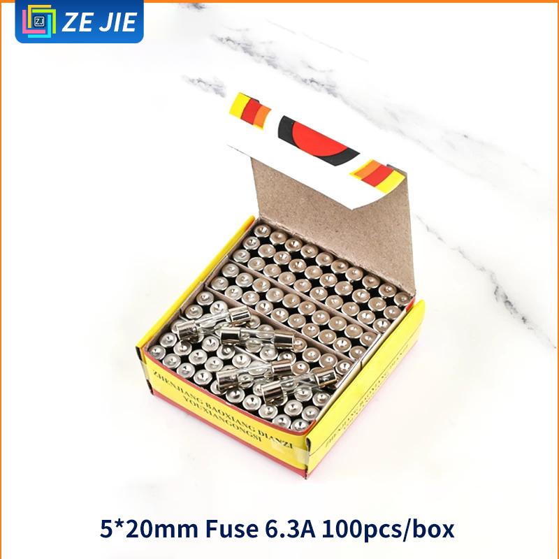 5×20mm Glass Tube Fuse 250V Current Ratings: 0.5A 1A 2A 3A 4A 5A 10A Fuses4