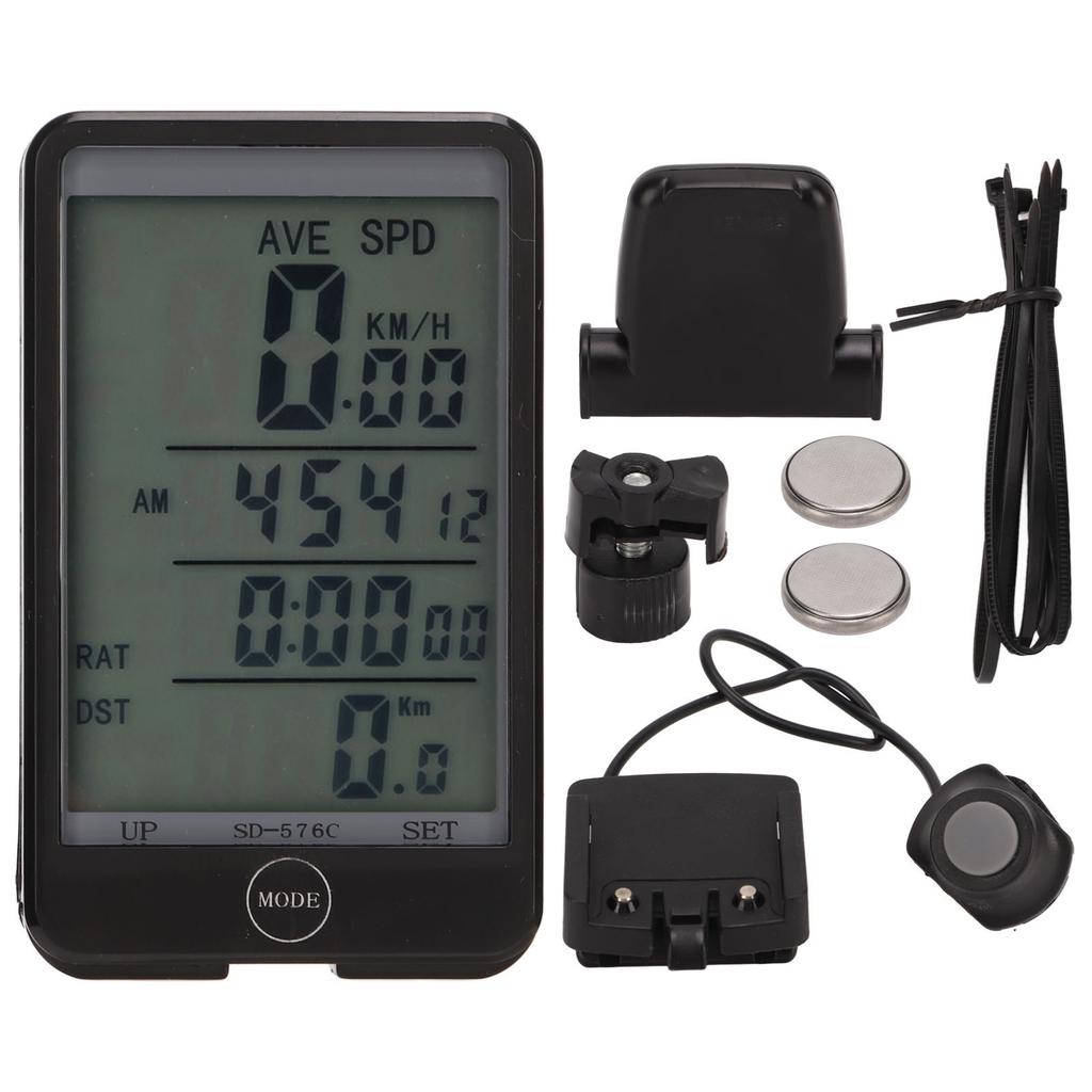 Mountain Cycling Computer Wireless Touch Screen Light Control Water Resistant with Luminous for Mountain Bikes and Bikes