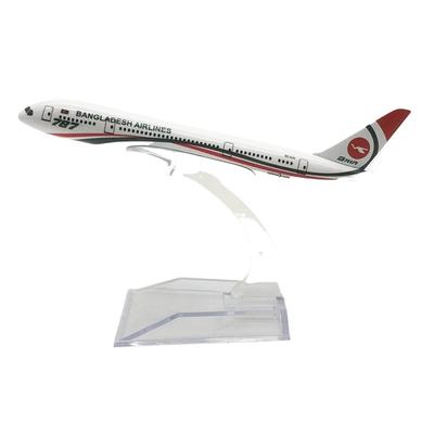 16CM Diecast Alloy B787 Bangladesh Airways Airplane Model Toy Plane Model Aircraft Display for Aviation Enthusiasts Gifts Collec