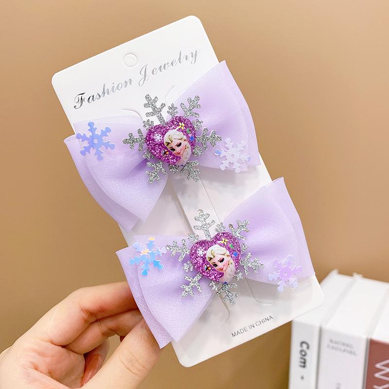 

Набор заколок для волос «Холодное сердце» для девочек - Банты и шпильки