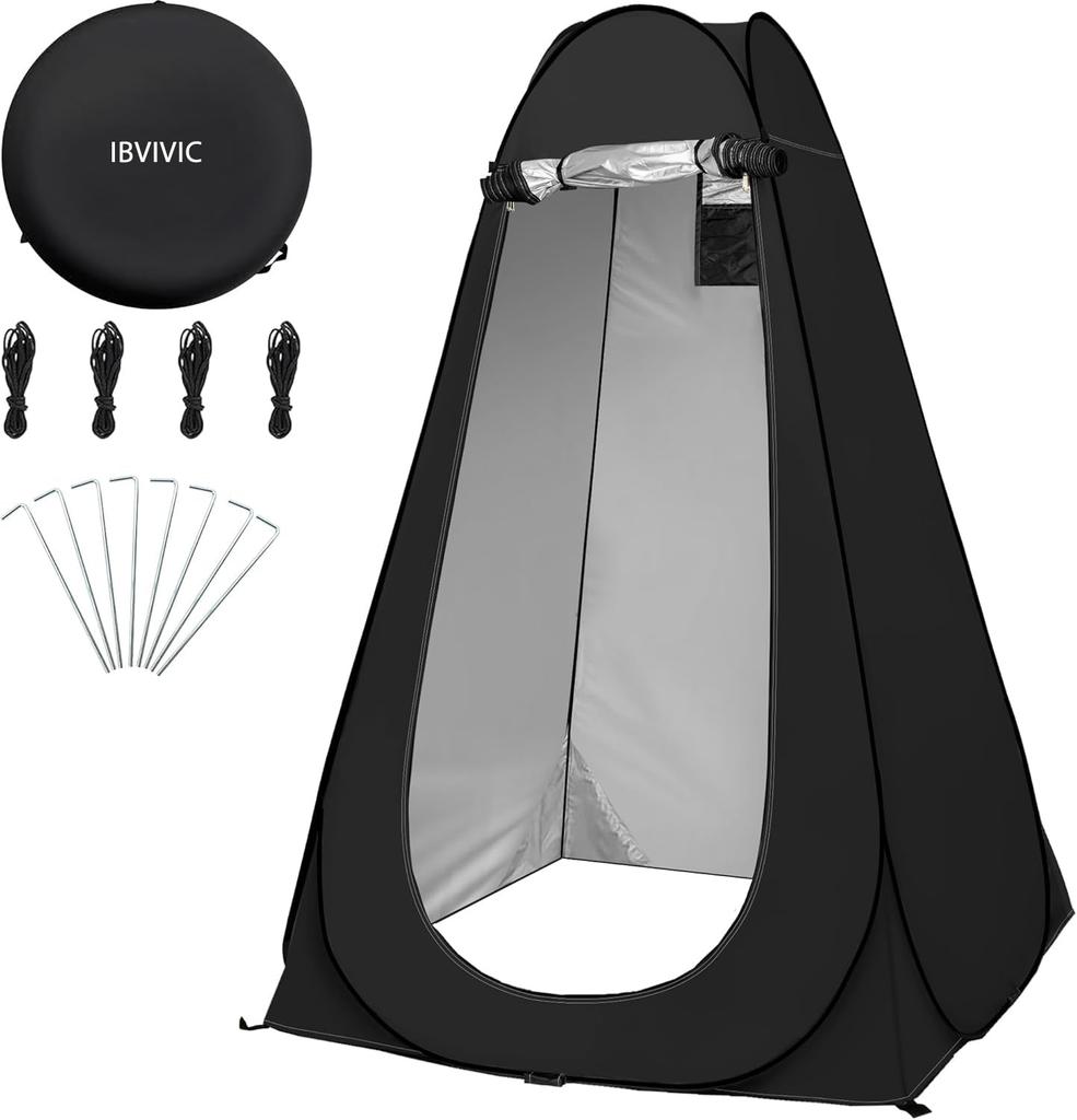 IBVIVIC Changing Portable 190cm Portable Changing 1 UV Disaster Prevention Easy To Easy To Set Storage Bag Included Tent, Toilet, Pop-up Type, High,