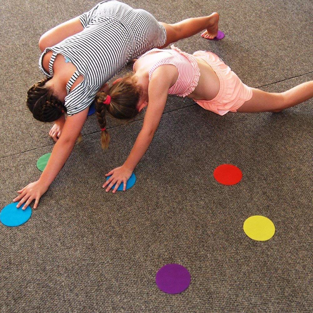 30 Stück runde Teppich-Punktmarkierungen für Lehrer, frühpädagogische Klassenzimmer-Sitzpunkte, Teppichmarkierungen, Spielzeug, Geschenk für Kinder, Lehrmittel