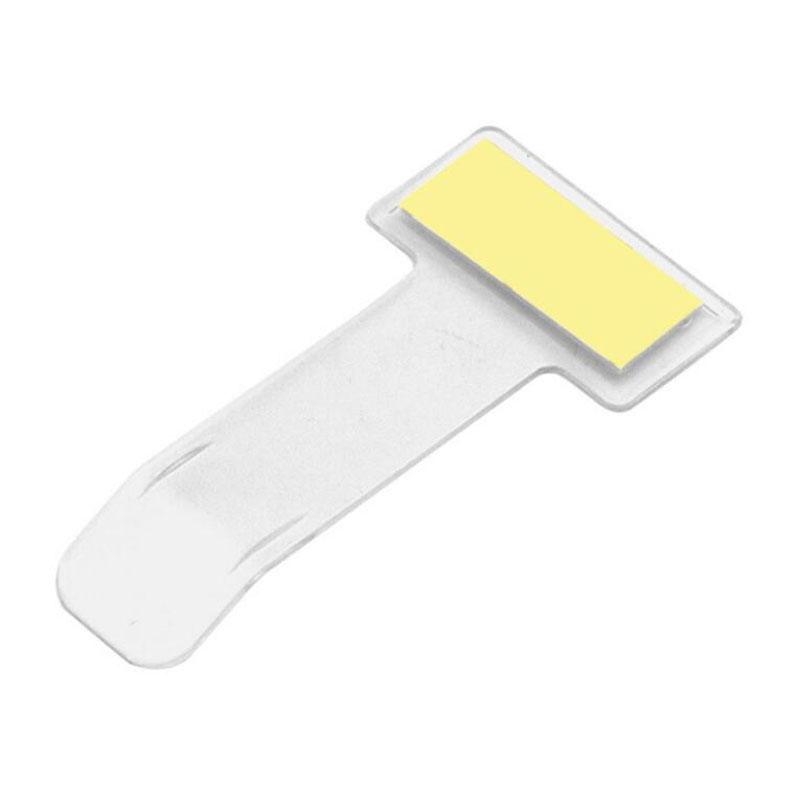 

Прозрачный Автомобиль Транспортное средство Парковочный талон Квитанция Разрешение Держатель для карточки Зажим Наклейка Лобовое стекло Пластик Универсальные Автоаксессуары Pack of 1