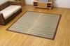 IKEHIKO Corporation Igusa Rug/Carpet, 2 Tatami Mats, "DX Kyoto Story," Brown, Approx. 191 X 191 Cm (Backing: Non-woven Fabric)