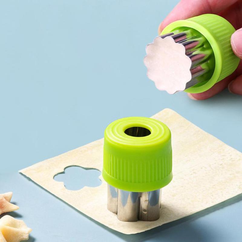 Stainless Steel Vegetable And Fruit Shaping Cutting Mold, Fruit Salad Making Cutter, Vegetable And Fruit Embossi