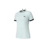 Fila Golf Series Letter Print Knit Short Sleeve T-Shirt Women Tops Light-Green A11W415102F-LG