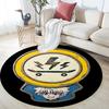 Killua Zoldyck pattern round rug,Carpet Rug for Living Room Bedroom Playroom ,Non-slip Floor Mat,Holiday Gifts and Birthday Gifts.
