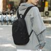 Solid Color Student Schoolbag Men Travel Bag Women's Small Backpack