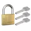 Brass Shackle Padlock Kmkn S60 Symmetrical Key, Driven - Mp Klo 50814