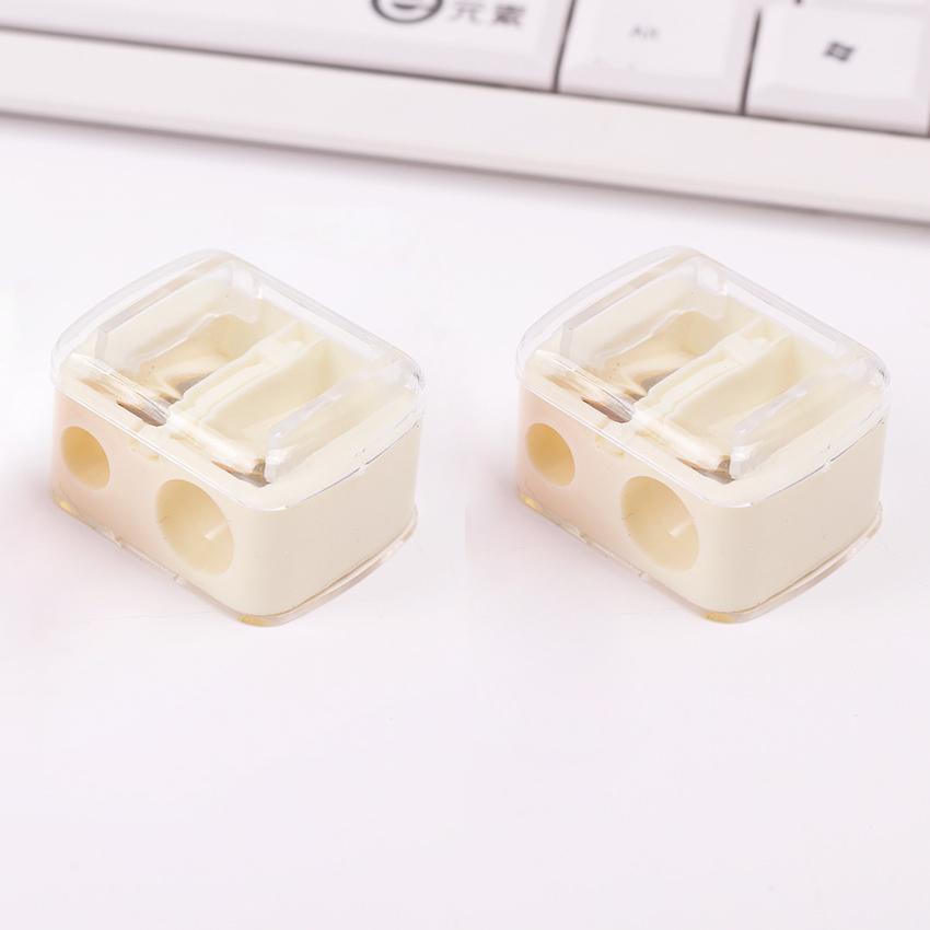 Double Hole Precision Lipstick & Eyeliner Pencil Sharpener