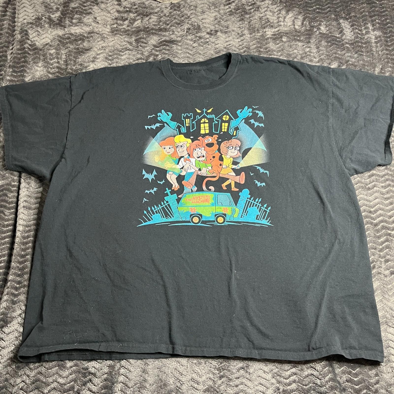 Scooby-Doo Graphic T-Shirt Adult Large 4XL S