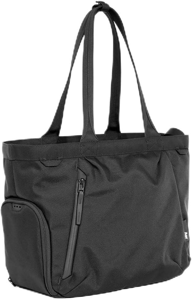 Air Gym Tote 2 (11018) - Men's Black Nylon Tote Bag, Waterproof and Water-Repellent with Cordura Ballistic Lining, Perfect for Business or Casual