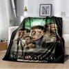 Supernatural join the hunt Throws Blanket Sofa Hiking Picnic Super Soft Quilt Fashion Bed Thermal Flannel Blanket birthday gift