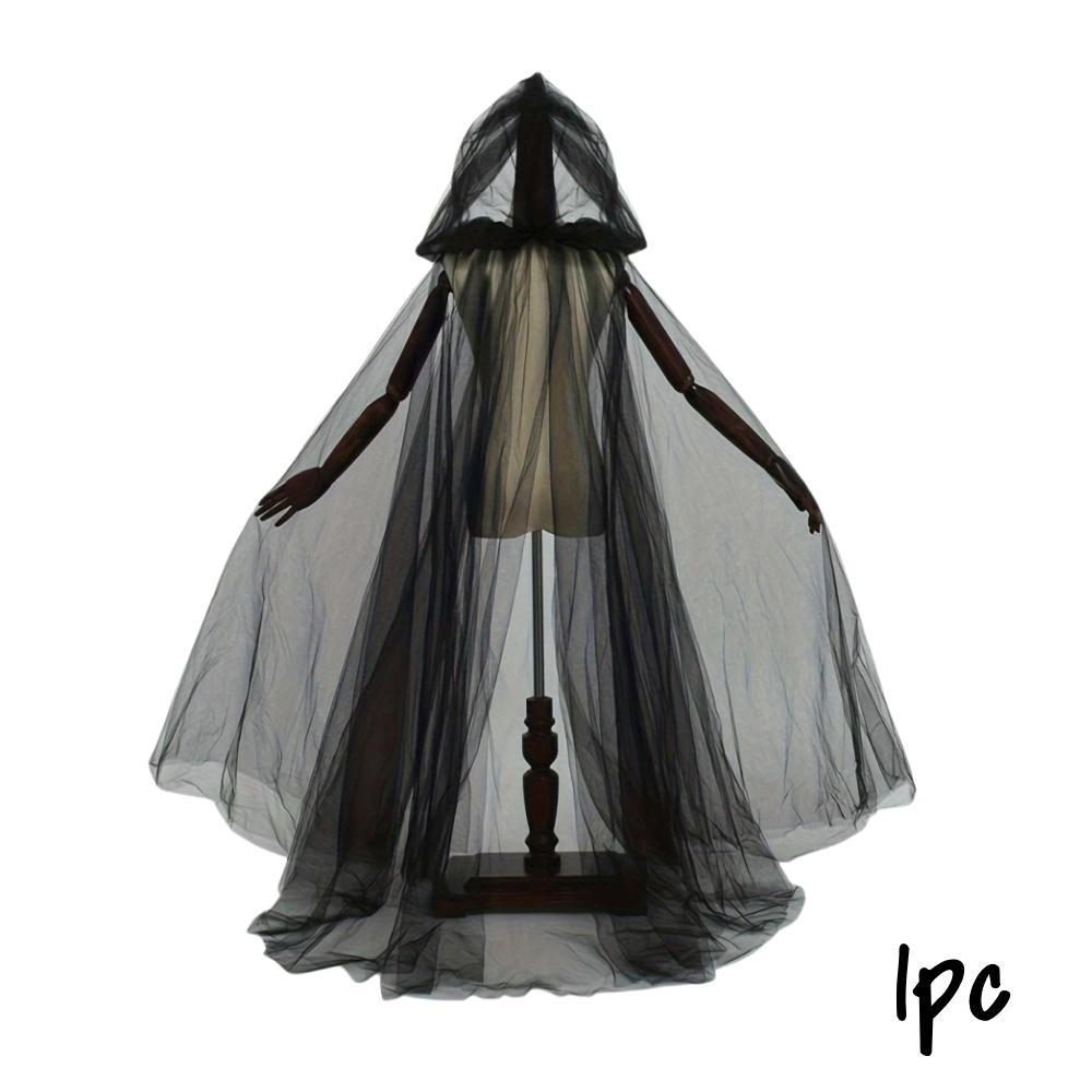 

1/2pcs Halloween Witch Cape Elegant Masquerade Events Cloak Double-Layer Cosplay Vampire Costume Accessory for Themed Party Robe 150cm