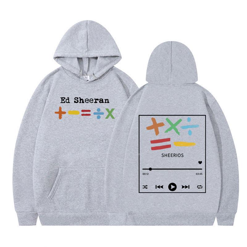Ed Sheeran European Tour Hoodie Men Women Fashion Oversized Hip-hop Winter Casual Gothic Punk Winter Harajuku Sweatshirts