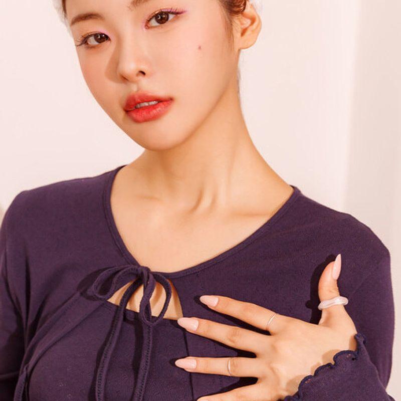 Återanvändbara tåskor för nageltippar (Mandel)