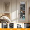Over The Door Shoe Organizer Bag 8 Layer Shoes Hanging Storage Rack with Top and Side Pockets for Boots Sneakers Sandals
