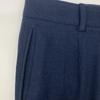 Loro Piana Navy Roll-Up Slacks Tapered Pants Bottoms 40 NavyUsed