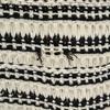 BATONER Border Pattern Long sleeve knit 1 Ivory Women Used