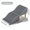 Foldable Multifunctional Pet Ramp Adjustable Dog Stairs Foldable Dog Ramp  Small Breed Animal