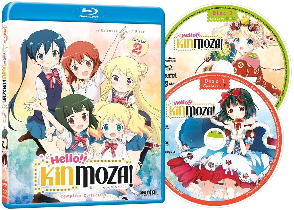 Mosaic HELLO KINMOZA Hello!! Kin-iro [Blu-ray] [Import]